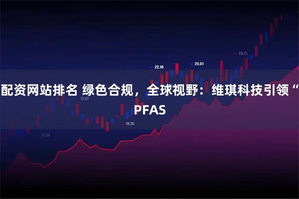 配资网站排名 绿色合规，全球视野：维琪科技引领“PFAS
